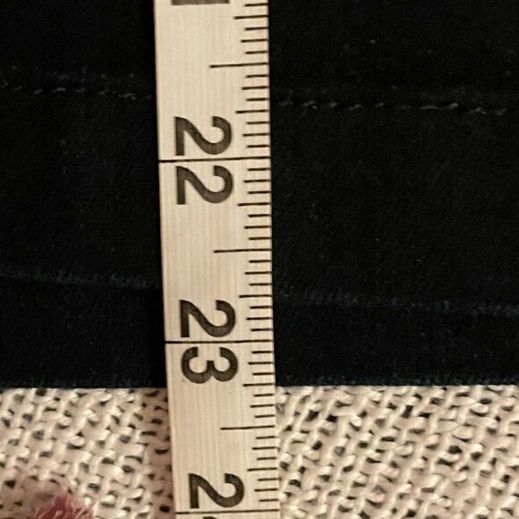 Lauren Ralph Lauren dark denim skirt condition size 12 cotton polyester western - Picture 8 of 15